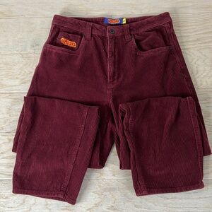 EMPYRE l Corduroy Baggy Relaxed Pants Urban Retro Streetwear Indie Skater Sz. 30